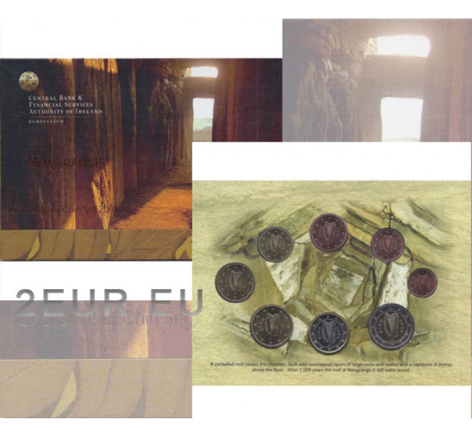 Irlanda euro set BU 2008 – Newgrange