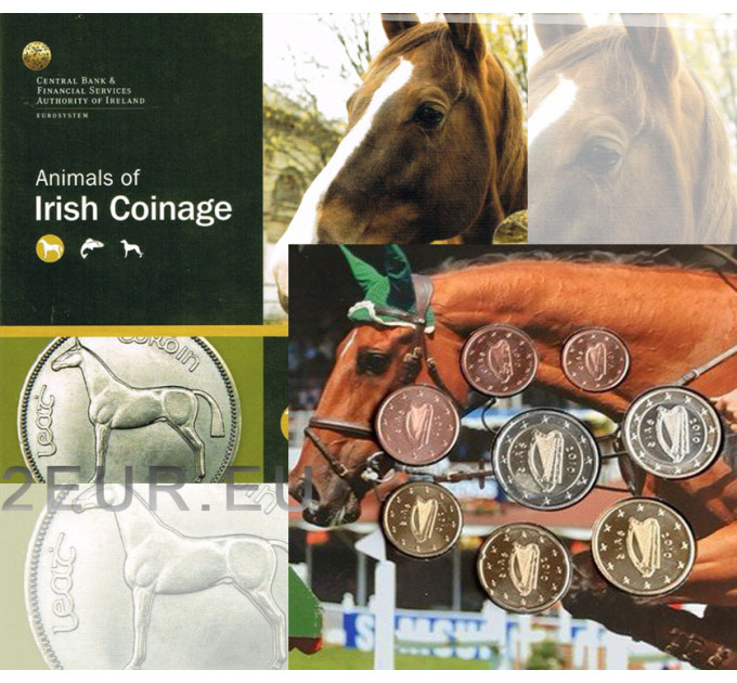 Irlanda euro set BU 2010 - La terra dei cavalli