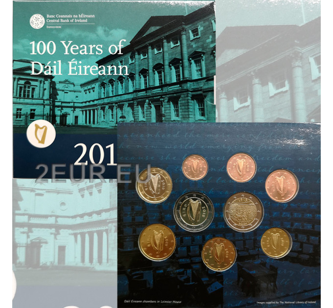 Irlanda euro set BU 2019 - 100 anni di Dail Eireann