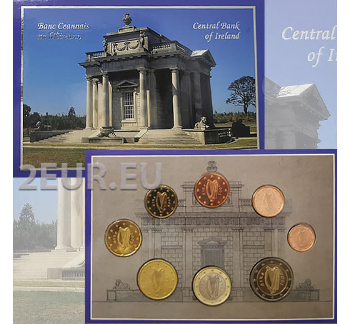 Irlanda euro set BU 2003 - Beni Culturali - Casino von 1759 a Marino