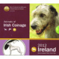 Irlanda euro set BU 2012 - Motivi animali su monete irlandesi - Hound