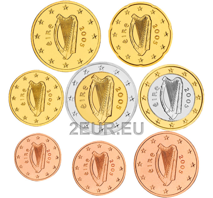 Irlanda 2005 - Euro set UNC