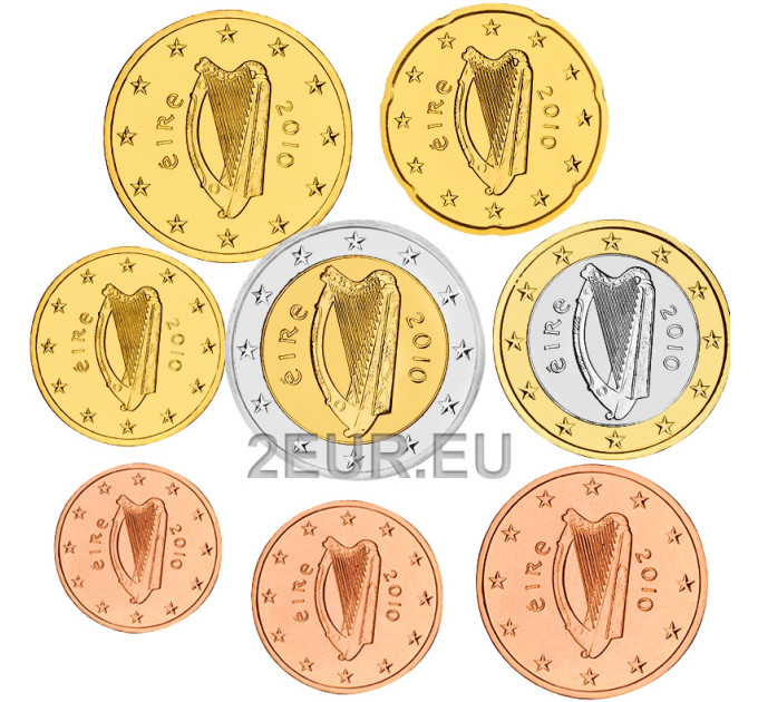 Irlanda 2010 - Euro set UNC