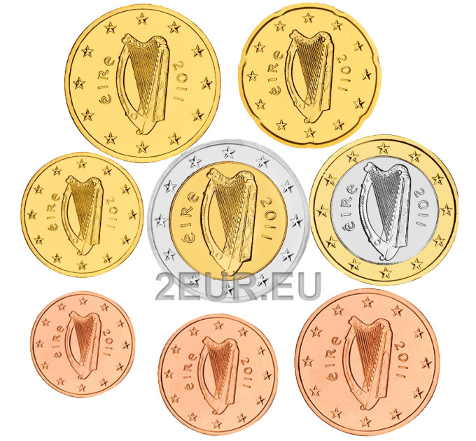 Irlanda 2011 - Euro set UNC