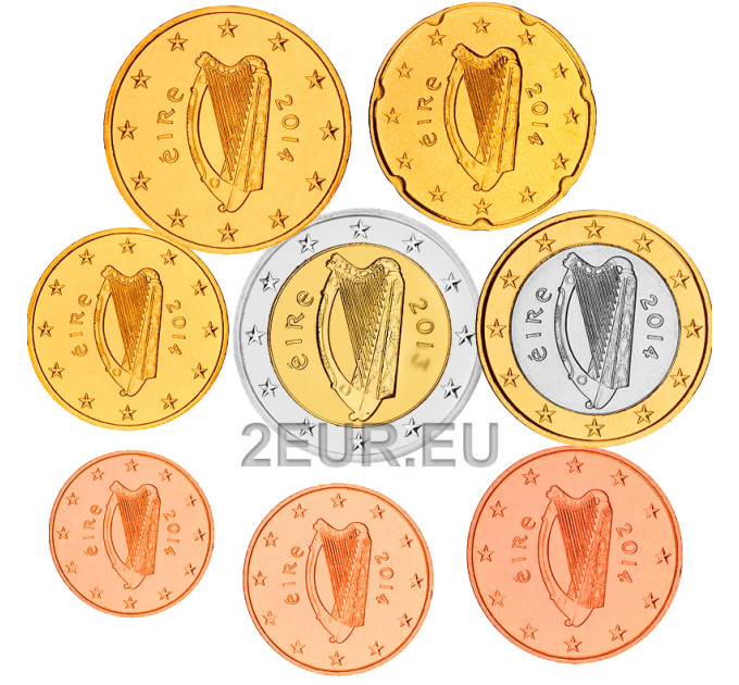 Irlanda 2014 - Euro set UNC