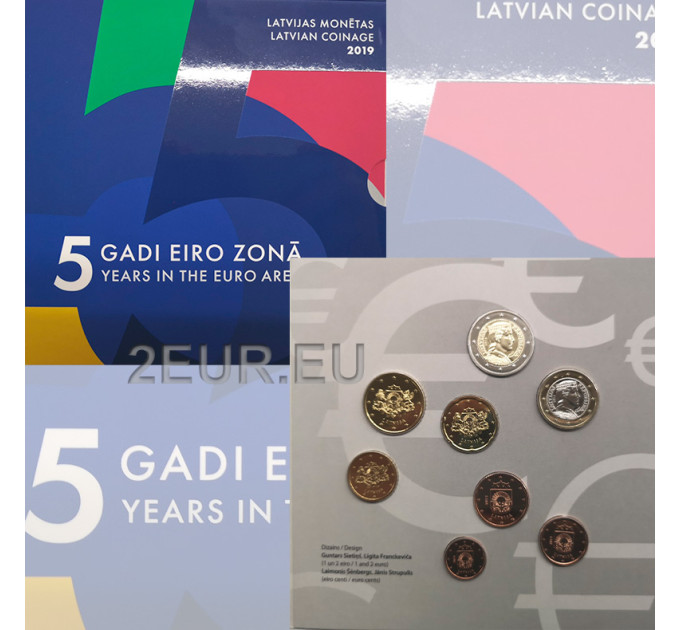 Lettonia 2019 - Euro set BU