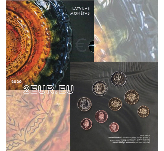 Lettonia 2020 - Euro set BU