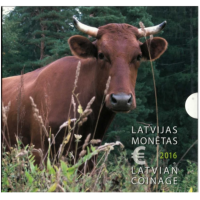 Lettonia 2016 - Euro set BU