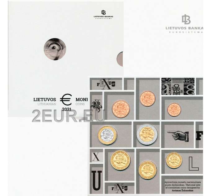 Lituania 2021 - Euro set BU