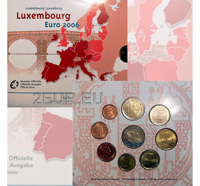 Lussemburgo 2006 - Euro set BU