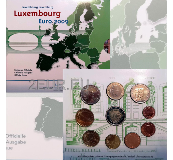 Lussemburgo 2009 - Euro set BU