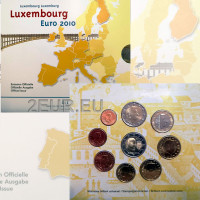 Lussemburgo 2010 - Euro set BU