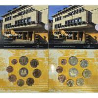 Lussemburgo euro set BU 2021 - Città di Rumelange