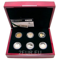 Lussemburgo 2 euro Proof 2009 - 2012
