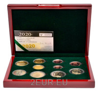Lussemburgo Serie di monete in euro Proof 2020