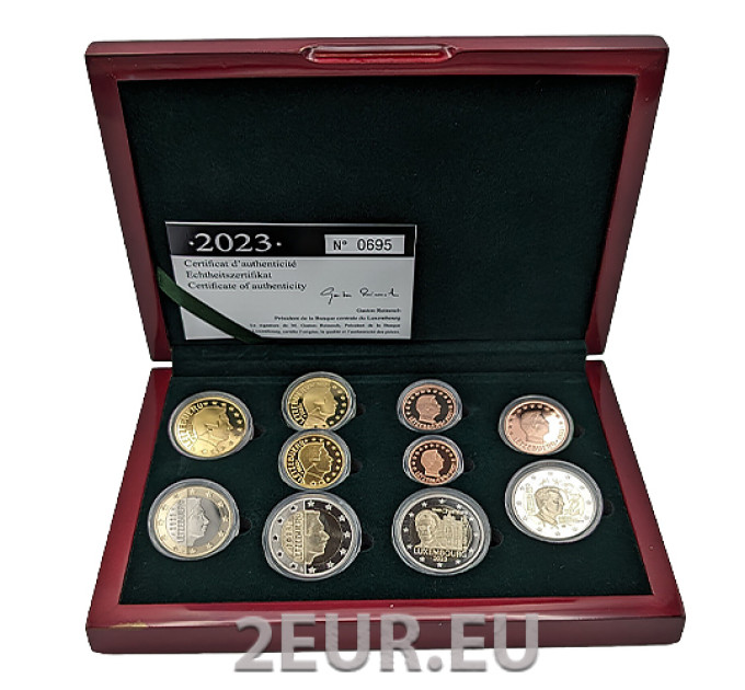 Lussemburgo Serie di monete in euro Proof 2023