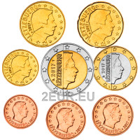 Lussemburgo Euro set UNC 2017