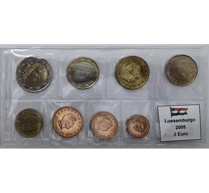 Lussemburgo Euro set UNC 2005