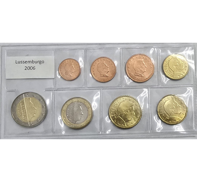 Lussemburgo Euro set UNC 2006