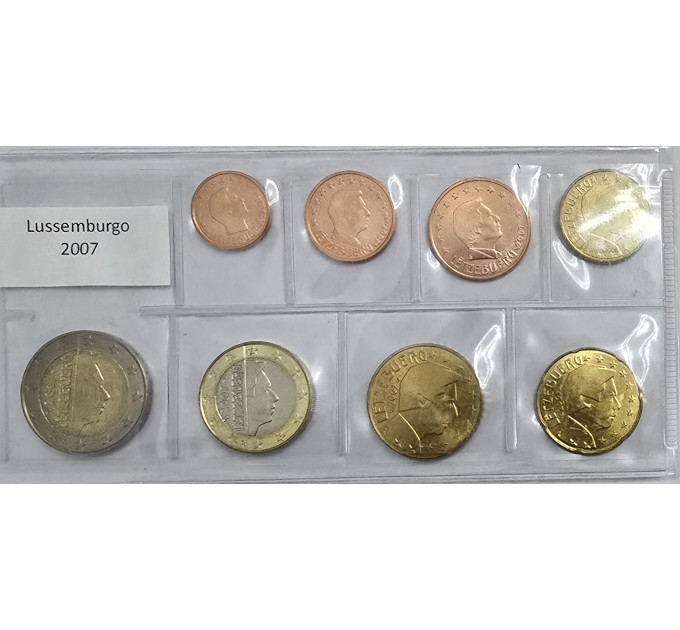 Lussemburgo Euro set UNC 2007