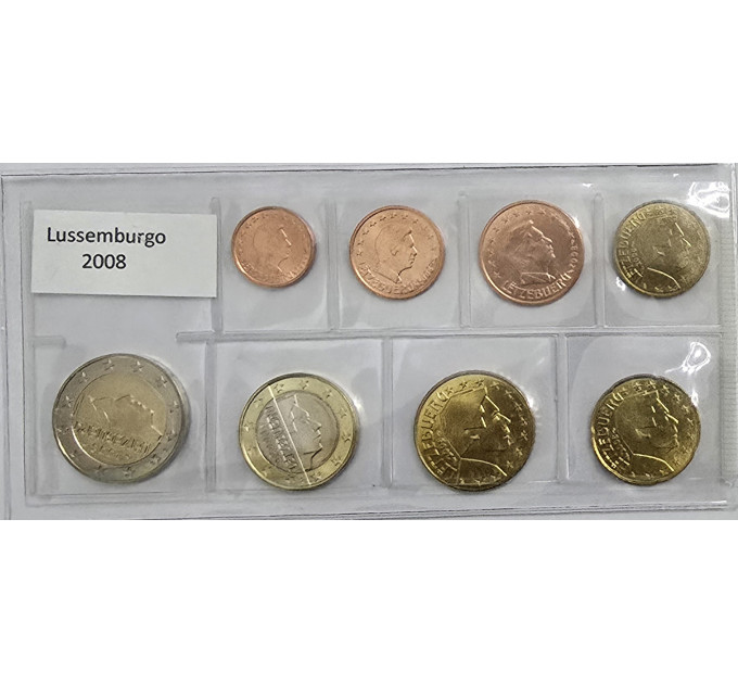 Lussemburgo Euro set UNC 2008