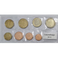 Lussemburgo Euro set UNC 2011