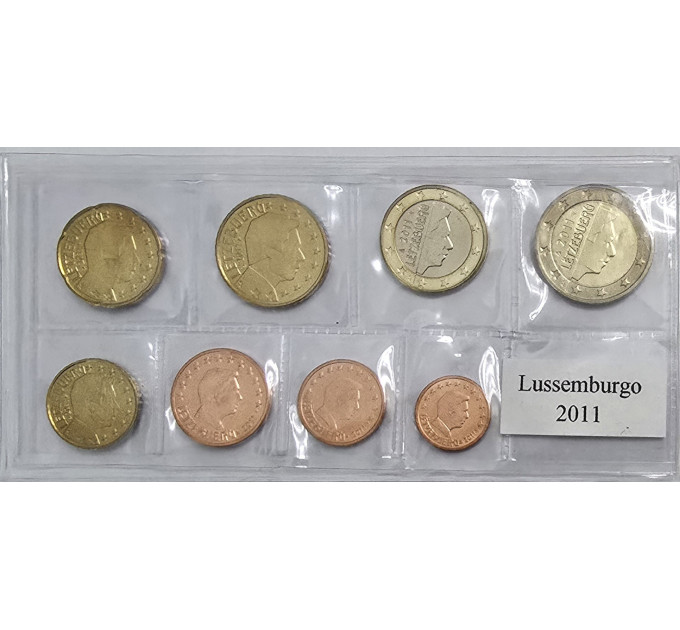 Lussemburgo Euro set UNC 2011