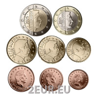 Lussemburgo Serie di monete in euro UNC 2025