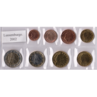 Lussemburgo 2002 - Euro set UNC