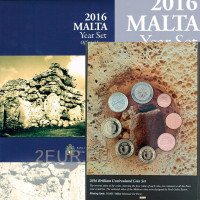 Malta Set Euro FDC 2016 - Ggantija