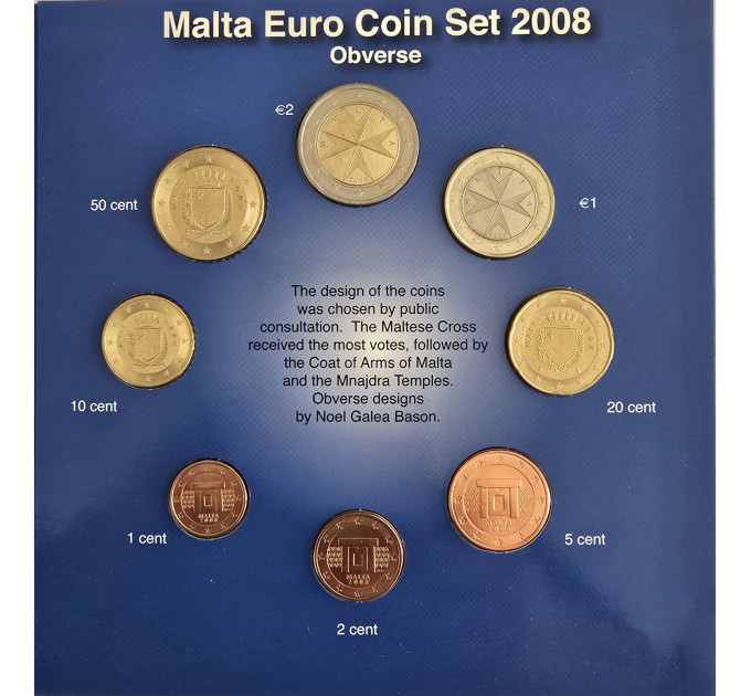 Malta Set Euro FDC 2008