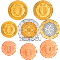 Malta Euro set UNC 2015 