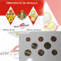 Monaco FDC set 2001 - Serie di monete in euro