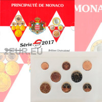 Monaco FDC set 2017 - Serie di monete in euro