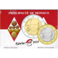 Monaco FDC set 2025 - Serie di monete in euro