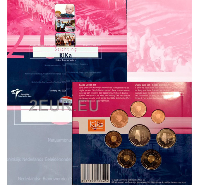Olanda Serie euro BU 2006 - Screening del cancro nei bambini