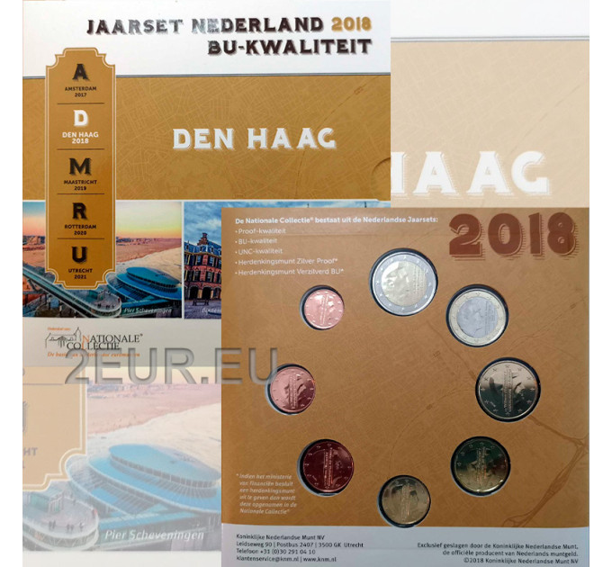 Olanda Serie euro BU 2018 - L'Aia