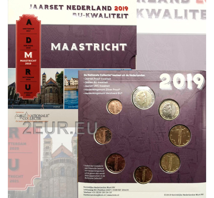 Olanda Serie euro BU 2019 - Maastricht