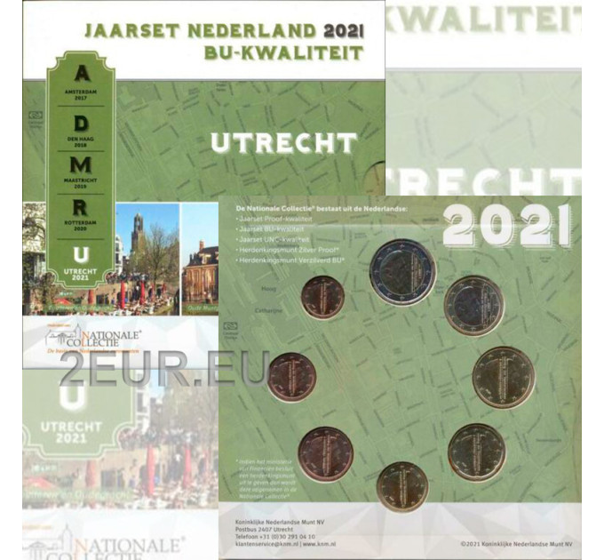 Olanda Serie euro BU 2021 - Utrecht