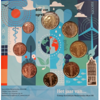 Olanda Serie euro BU 2023 - Elementi - Acqua