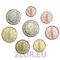 Olanda Serie di monete in euro UNC 2018