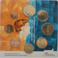 Olanda Serie di monete in euro UNC 2016