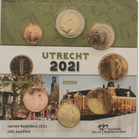 Olanda Serie di monete in euro UNC 2021