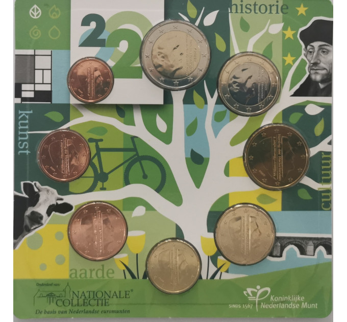 Olanda Serie di monete in euro UNC 2022