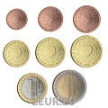 Olanda Serie di monete in euro UNC 2002