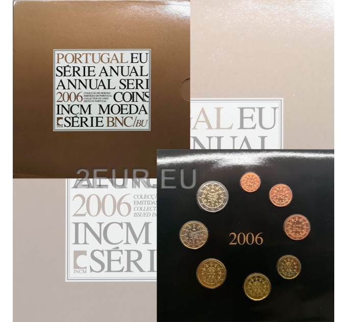 Portogallo 2006 - Euro set BU