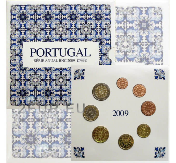 Portogallo 2009 - Euro set BU