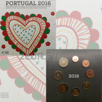 Portogallo 2016 - Euro set BU