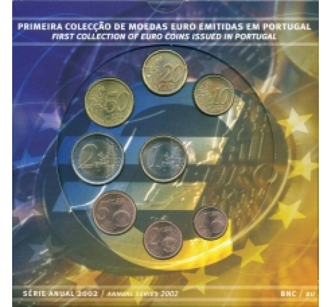 Portogallo 2002 - Euro set BU