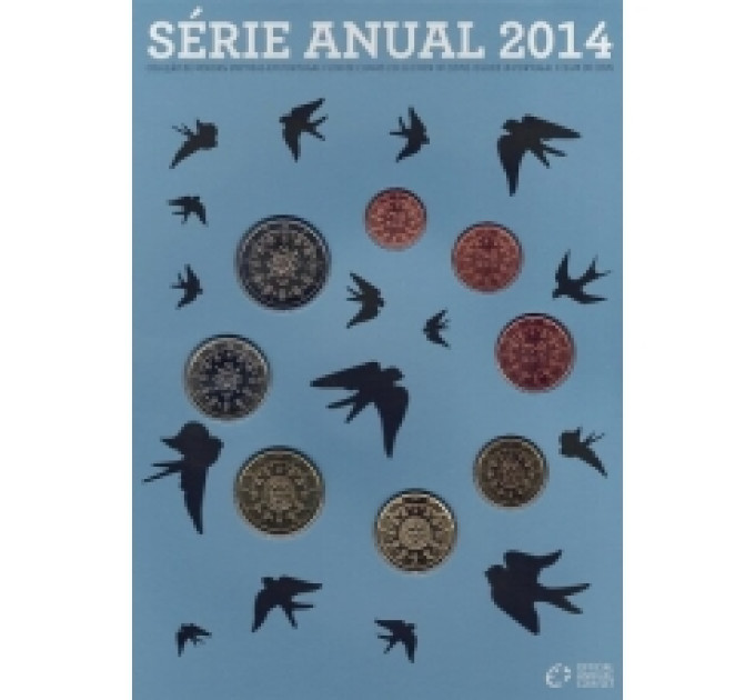 Portogallo 2014 - Euro set FDC
